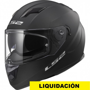 LS2 casco moto full face FF320 Stream Evo negro mate