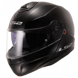 LS2 casco moto modular FF908 Strobe II negro brillo