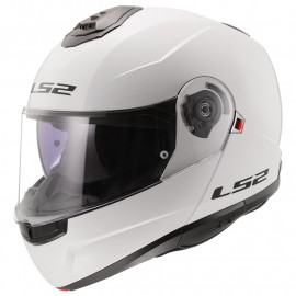 LS2 casco moto modular FF908 Strobe II blanco