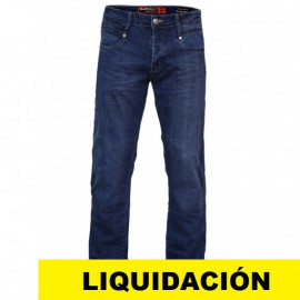 Quartermile pantalón vaquero moto Liberty azul