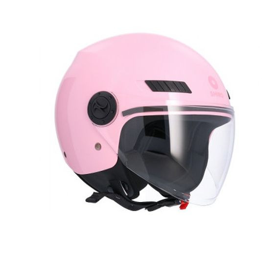 Shiro casco moto jet SH-62 nude