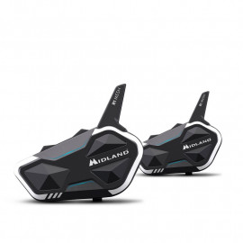 Midland Intercomunicador moto R1 Mesh doble