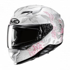 HJC casco moto integral F71 Eliz MC8 blanco