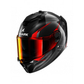 Shark Casco Moto Integral Spartan GT PRO Carbon Kultram rojo