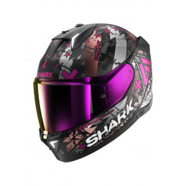 Shark Casco Moto Integral SKWAL i3 Hellcat rosa