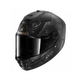 Shark casco moto integral Spartan RS Xbot Oro mate