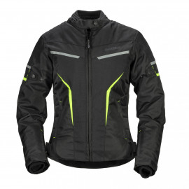 Rainers chaqueta moto mujer Electra fluor