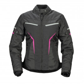 Rainers chaqueta moto mujer Electra rosa