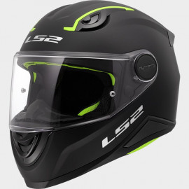 LS2 casco moto infantil FF812 negro mate