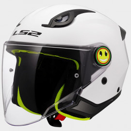 LS2 casco moto infantil Funny II OF622 blanco