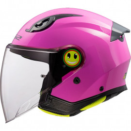 LS2 casco moto infantil Funny II OF622 rosa