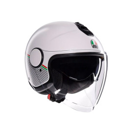 AGV casco moto jet Eteres Capoliveri blanco mate italia E2206