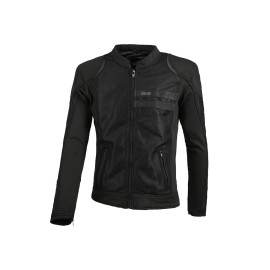 By city chaqueta moto verano Breeze negra