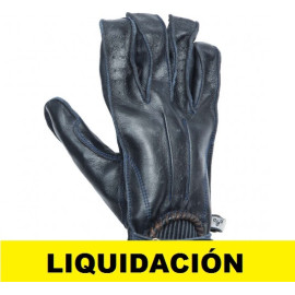 By City Guantes Moto Piel Skin negro