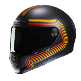 HJC Casco moto integral V10 Foni negro mate