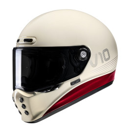 HJC Casco moto integral V10 Tami blanco rojo