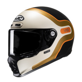 HJC Casco moto integral V10 Grape MC7SF Oro