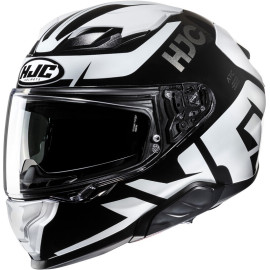 HJC casco moto integral F71 Bard MC5 Blanco