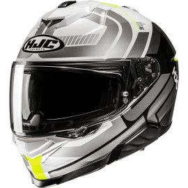 HJC casco moto integral I71 Viz MC3H fluor