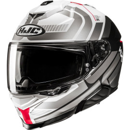 HJC casco moto integral I71 Viz MC1SF Rojo