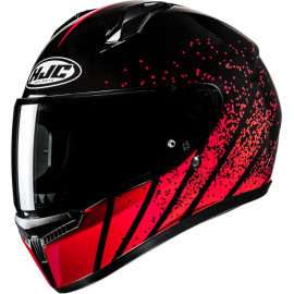 HJC casco moto integral C10 Haven MC1 Rojo