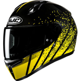 HJC casco moto integral C10 Haven MC3 Fluor